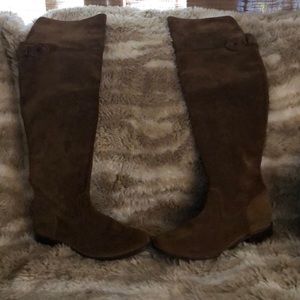 Frye Boots size 7.5 shaft height 22 one inch heel